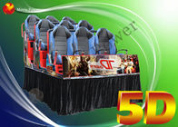 Luxury Pneumatic 6/8 Seat 5D Movie Simulator