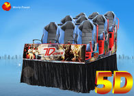 Rozrywka Luxury 12 Seat 5D Kino z systemem elektronicznym