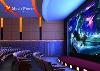 Fog Smell Fire Imax 4D Kino domowe 4D Dynamic Cinema z czarnymi krzesłami wibracyjnymi