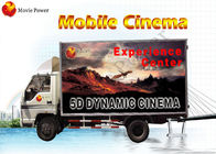 Wodoodporna kabina VR Truck Mobile 5D Cinema Wyrafinowane 6 - 12 miejsc