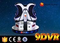 Kształt Egg / Moon 9D VR Cinema System elektryczny 220v Tripple Seat Full Automatic