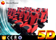 24 miejsca Dynamiczny teatr Duży kino 5D z elektryczną platformą ruchu