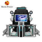 Wyposażenie do zabawy w pomieszczeniach 9d 360 Vr Rotacja Podwójne siedzenia Achira Fly 9d Simulator kina