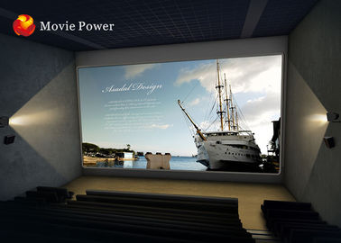 Popularny elektroniczny system kina domowego 3 DOF 4D z 360 dużym ekranem