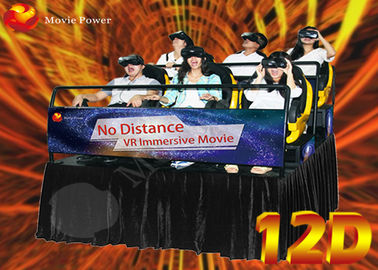 Creative Interactive Motion Simulator Cinema 12D z funkcją Track Tracking