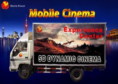 Proste dynamiczne oświetlenie Bubble Wind Mobile 5D Cinema Truck 2.25KW 220V