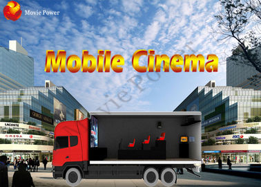 Dynamiczny 7d Truck Mobile Cinema Hologram Projektor Fotel Motion Seat 7d Simulator