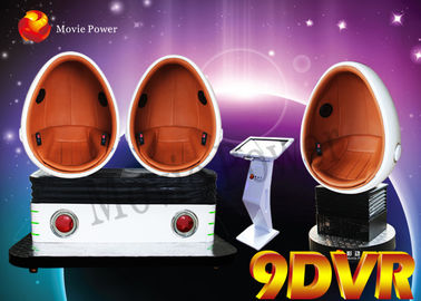 360 stopni VR Cinema Simulator 9D VR 3 Dof 3 miejsca na plac zabaw