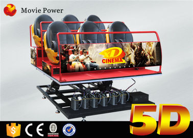 Wirtualna rzeczywistość 5d Cinema Theatre Z 5d Krzesło 5d Seat 6 Dof Motion Platform
