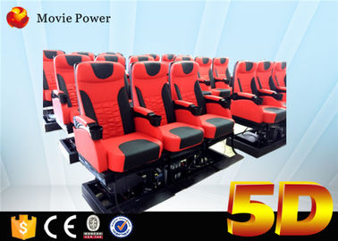 Park rozrywki 5D Movie Theater Platforma 3dof Zasilanie elektryczne lub hydrauliczne