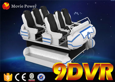 Electric 220V System 9D VR Chair Family 6 miejsc Odpowiedni dla dzieci i dorosłych