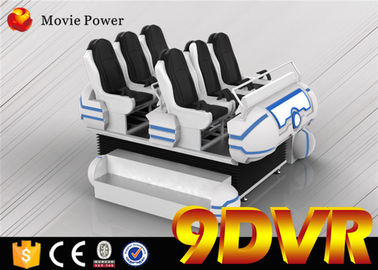 Game Center 10CBM 6.0KW 9D VR Cinema z efektami Sweep / Vibration