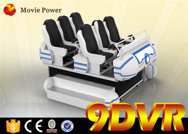 6 miejsc Filmy / gry High Definition 9D VR Cinema For Movie Truck Łatwa instalacja