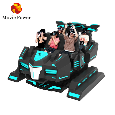 VR Park tematyczny kino 9d Wirtualna rzeczywistość Roller Coaster Simulator 6 Seats Vr Game Machine