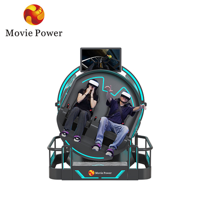 VR 360 2 miejsc 9d kolejka górska VR maszyny 360 rotacji VR kino 360 stopni latające krzesła symulator