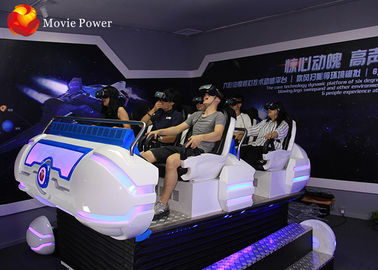 Certyfikat CE 9D VR Cinema Amazing 6dof Electric Motion Platform 12d Kino 6 miejsc