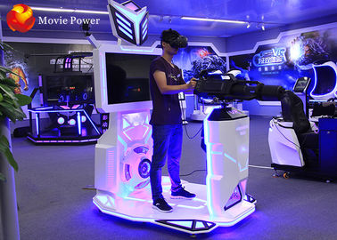 Space Play Virtual Reality Simulator 9D VR Interaktywna strzelanka do wnętrz Gra Gatling Gun