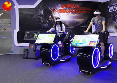 VR Park rozrywki VR rowerowa wciągająca gra 9D Symulator Virtual Reality Theme Park z rowerem VR