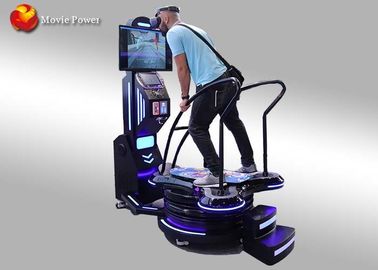 Black & Blue Standing Up 9D VR Surfing Motion Simulator Interaktywne gry rozrywkowe