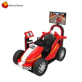 Movie Power Children Amusement 9D Simulator Virtual Reality Racing Game Game Machine