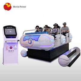 6-osobowa gra rodzinna 9D VR Cinema 10 Metr kwadratowy Powierzchnia ISO9001 SGS
