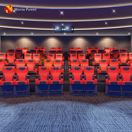 Wewnętrzny projektor filmowy z ekranem łukowym 4D Motion Cinema 2 miejsca