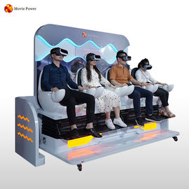 Nowy produkt Indoor Immersive Vr Game 4 Seaters Virtual Reality 9d Cinema Simulator