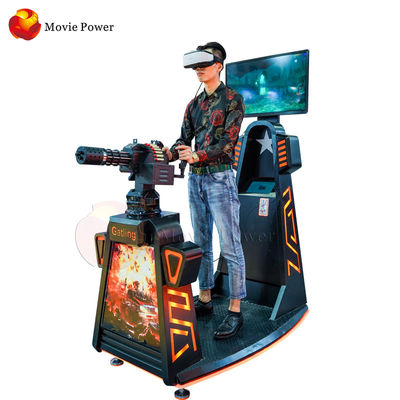 1 graczy Indoor Virtual Reality Shooting Games Simulator 220V