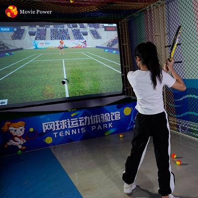 Interaktywna gra o sprawności fizycznej 9d Virtual Reality Tennis Equipment Vr Sport Game