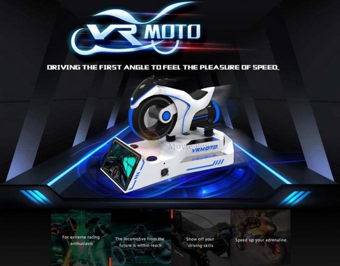 Automaty do gier na monety Atrakcyjny Vr 9d Racing Car Simulator 0