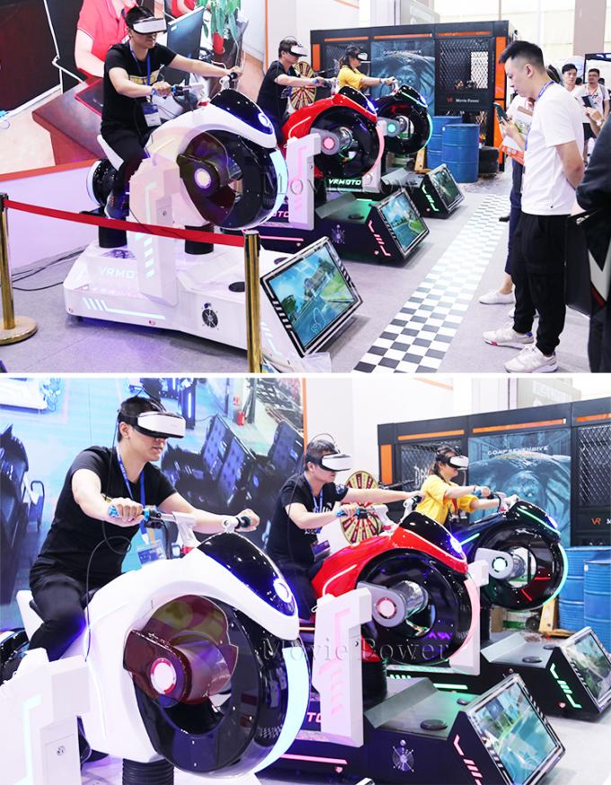 Imponujący Crazy Driving Simulator Indoor 9d VR Racing Game Machine 1