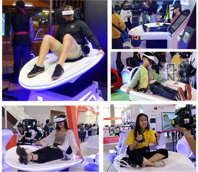 Dostawa fabryczna Gry rekreacyjne Vr Skiing Theme Park Virtual Reality Slide Simulator 1