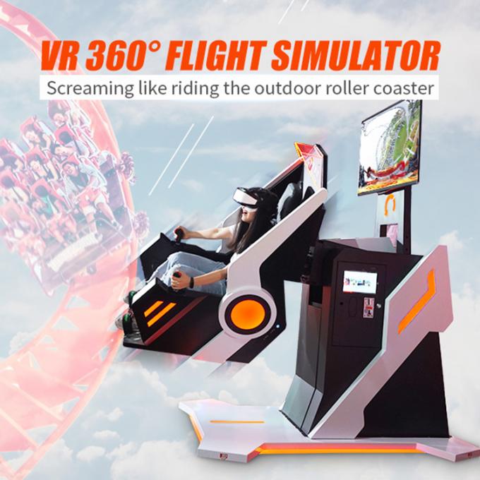 Symulator lotu 720 stopni Fotel do gier Indoor Virtual Reality Machine 0