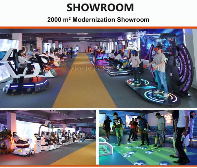 VR AR Theme Park Arcade Dzieci jeżdżą na ścianie Interaktywna gra Sprzęt do zabaw w pomieszczeniach 2