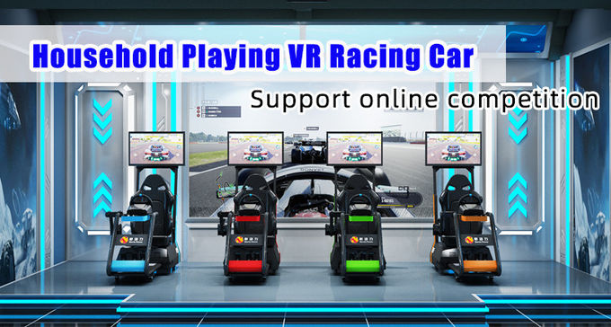 Small Home Gaming Hydraulic VR Racing Simulator Sprzęt kierowcy samochodu 0,5 kW 0