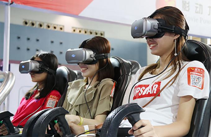 Pomysły dla małych firm Sprzęt 6 miejsc Family 9d Virtual Reality Cinema Machine Simulator 2