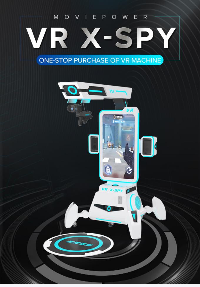 Symulator wirtualnej rzeczywistości dla 1 gracza Gra zręcznościowa VR Strzelanie Sprzęt rozrywkowy do centrum handlowego 0