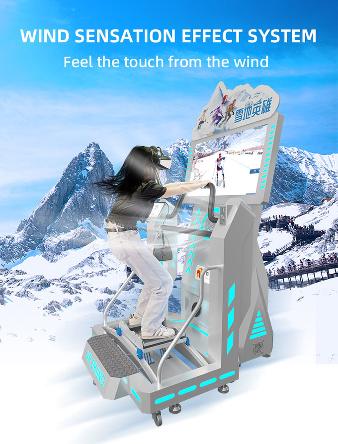 Symulator narciarstwa w pomieszczeniach zamkniętych Simulator deski śnieżnej Simulator 9d Wirtualna rzeczywistość VR Simulator Maszyny Parki rozrywki 2