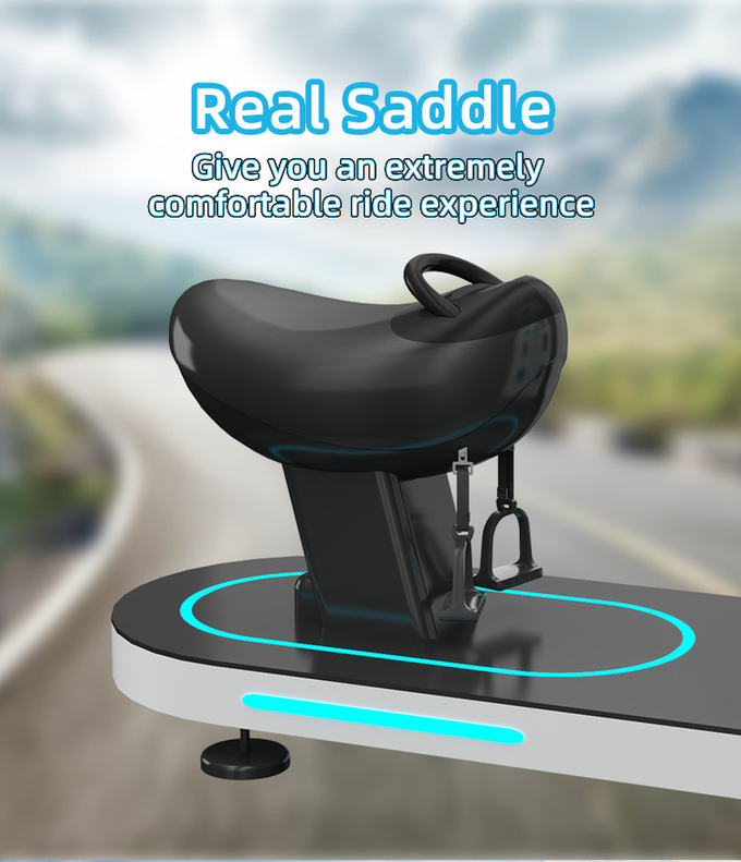 Symulator jazdy konnej Wirtualna rzeczywistość Symulator jazdy konnej Vr Maszyna do gier Monety Gry Park rozrywki Pojazdy Sprzęt 3