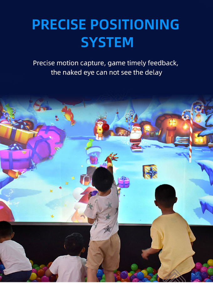 AR Magic Ball Interaktywna Projekcja Gry ścienne AR Dzieci Interaktywny Projektor Gry 2