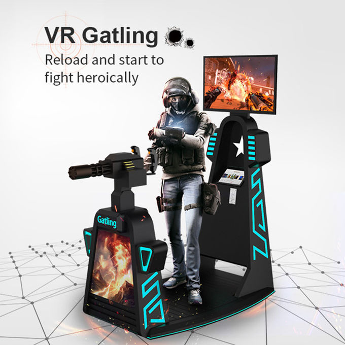 Komercyjny symulator VR 9d Virtual Reality HD Arcade 360 ​​Cinema Shooting Flight 0