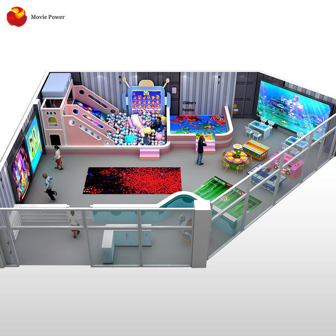 Gry dla dzieci System projekcji 3D Magic Interactive Floor 0