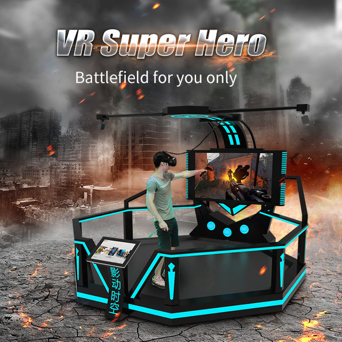 Symulator strzelania 9D VR Gra muzyczna Free Walking Sport Game Battle War Single Player Beat Saber 0