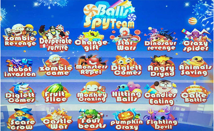 Rozrywka dla dzieci Projektor interaktywny dla dzieci Park rozrywki Basen z piłeczkami Zorbing Ball Sprzęt do gier 1