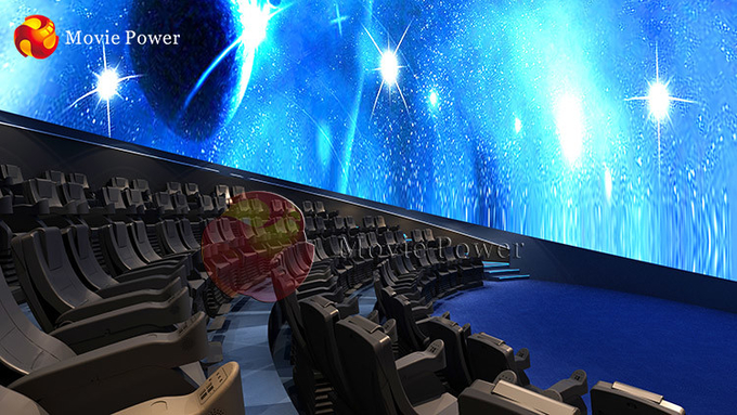 200 miejsc z włókna szklanego 5d Motion Theatre Seat Theme Park Dome Cinema 0