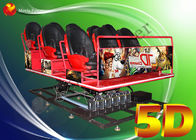 Dostosowane 6 DOF Electric Platform 5d Driving Simulator 5 D Theater
