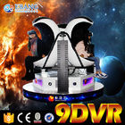 Elektryczny obrotowy 3 miejsce 9D VR Movie Seating Interactive Simulator
