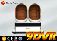 1 2 3 Fotele 9d Vr Cinema wyprodukowane przez Movie Power, elektryczny symulator 9d Vr