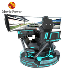 Hydrauliczny symulator wyścigów samochodowych 4d Maszyna do gier Platforma ruchowa 6dof Symulator jazdy