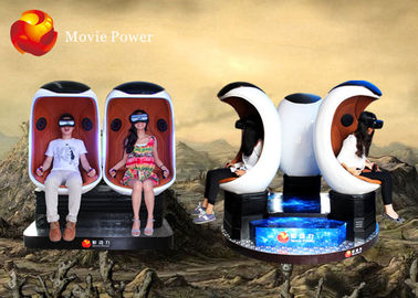 Theme Park Maszyna do gier na monety Roller Coaster Straszne filmy 9d VR Symulator dwóch kin